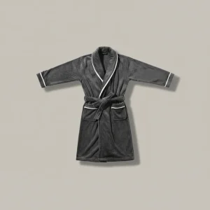 robe chambre homme velours flanelle confort premium - Vue 2 - robe chambre homme